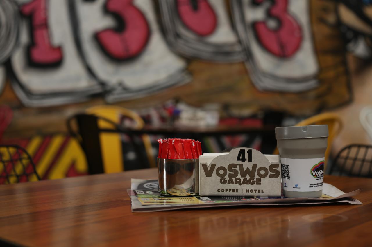 Voswos Garage Coffee Hotel アンタルヤ エクステリア 写真
